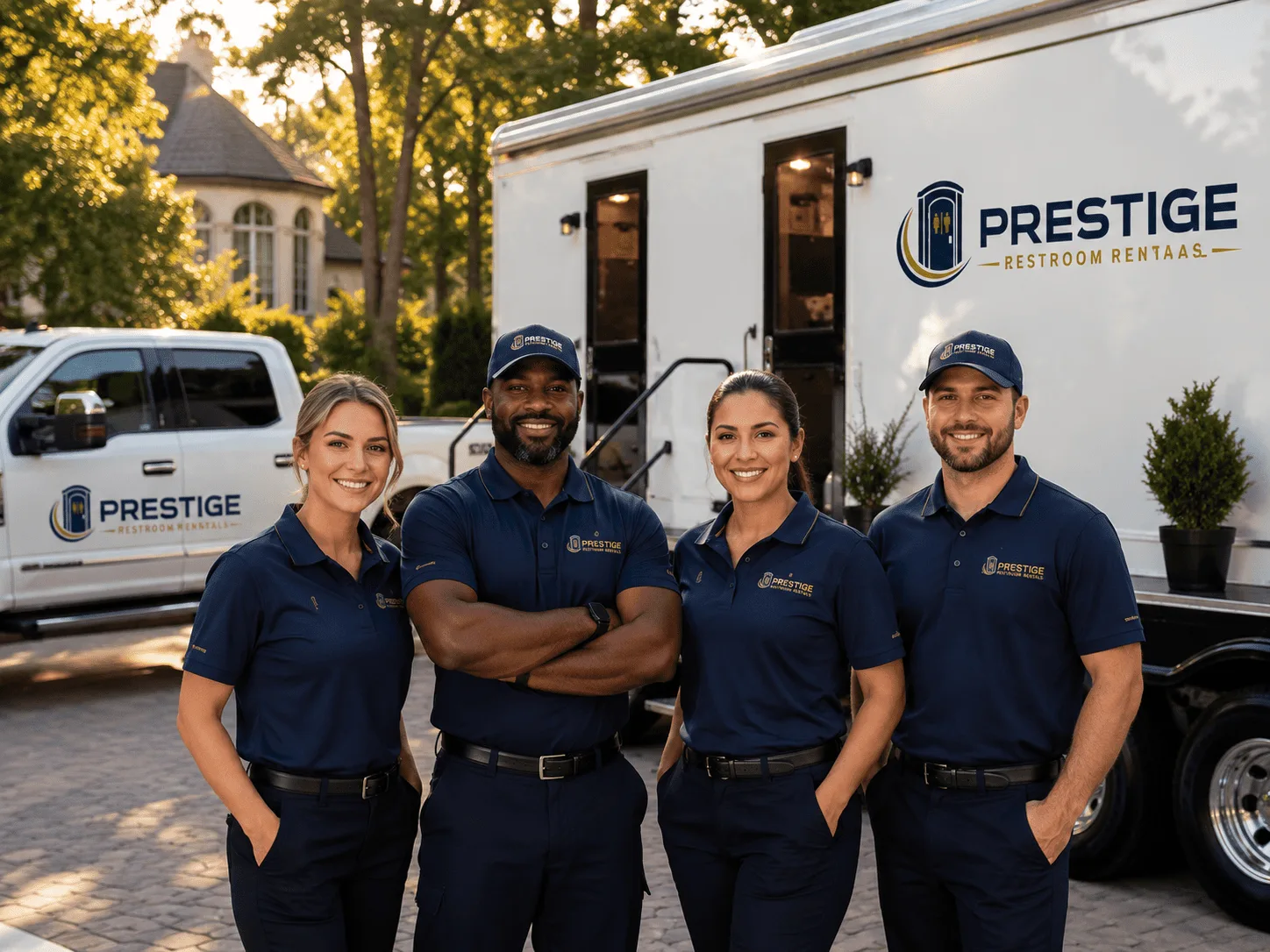 Trusted Luxury Portable Restrooms company in Harned, KY